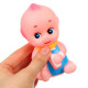 Резиновая игрушка для ванны Крошка Я «Пупсик», 10 см, с пищалкой, 1 шт.