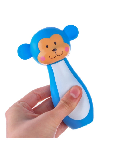 Резиновая игрушка для ванны Крошка Я «Пищалка», 12 см, МИКС