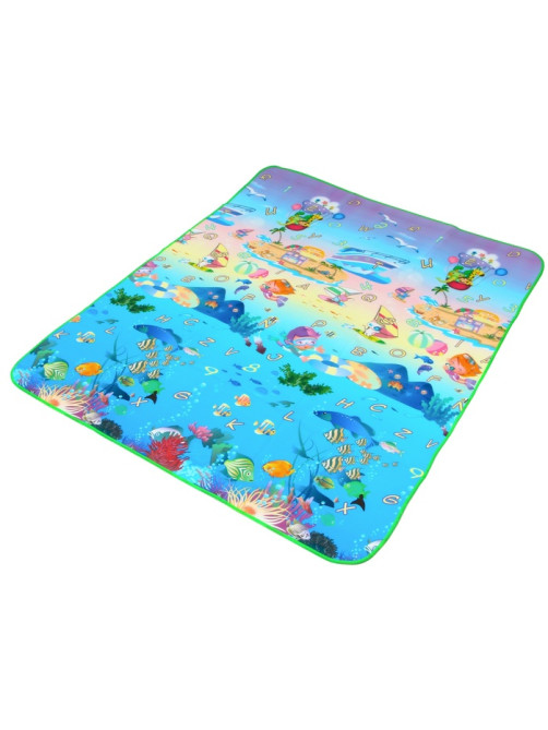 Игровой коврик для детей Крошка Я «Море» на фольгированной основе, 180×150 см