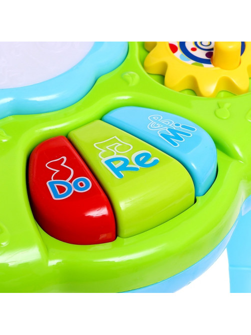 Развивающий столик ZABIAKA «Весёлая игра», 3 в 1, световые и звуковые эффекты