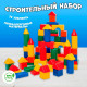 Кубики детские, пластиковые, цветные, 72 штуки, 6×6 см