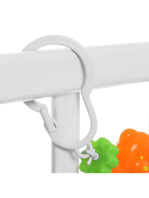 Растяжка Крошка Я «Веселые мишки» на коляску/кроватку, 4 игрушки