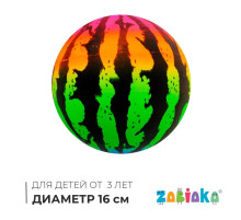 Мяч детский «Арбуз», d=16 см