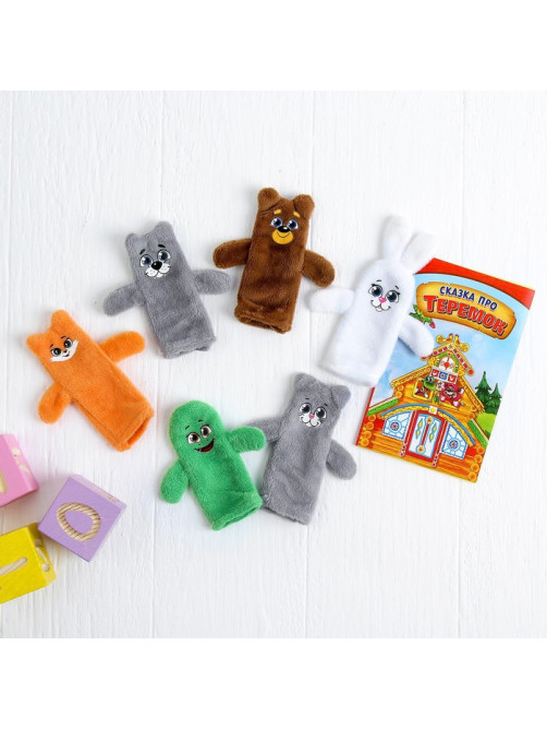 Кукольный театр Milo toys «Теремок», набор 6 шт.