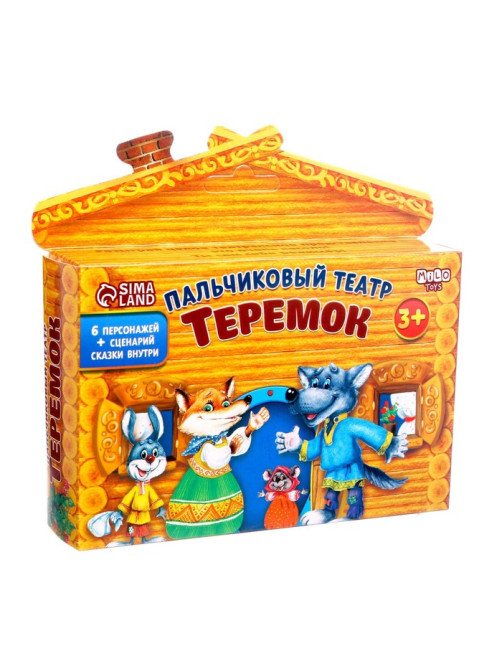 Кукольный театр Milo toys «Теремок», набор 6 шт.