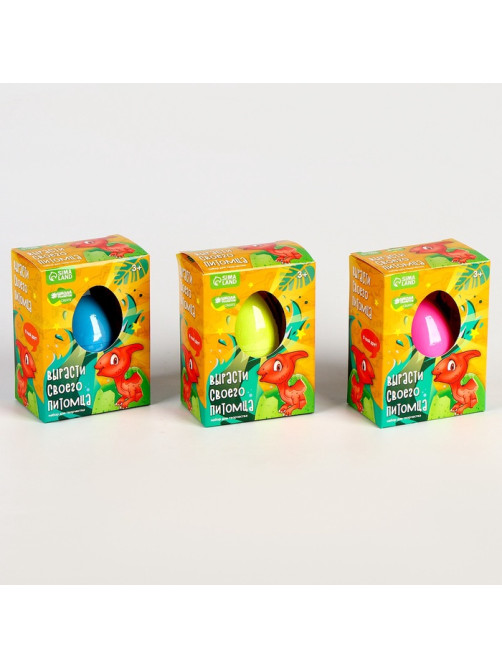 Растущие животные в яйце Funny toys «Динозавр» МИКС