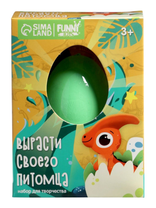 Растущие животные в яйце Funny toys «Динозавр» МИКС