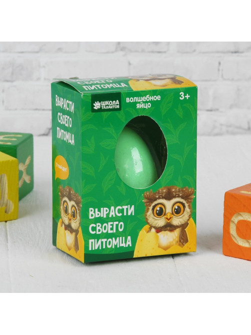 Растущие животные в яйце «Сова» МИКС