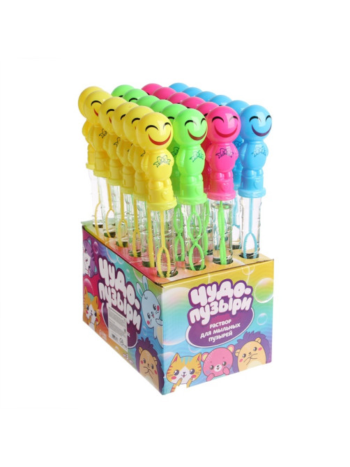Мыльные пузыри Funny toys «Эмоции», МИКС, 100 мл