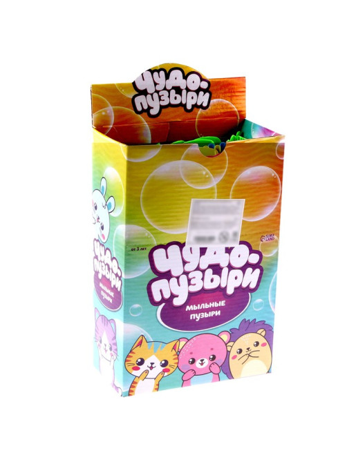Мыльные пузыри Funny toys «Цветные инструменты», 45 мл, МИКС