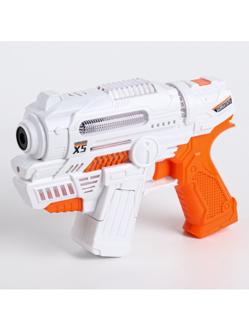 Генератор мыльных пузырей Funny toys «Бластер Х5», 21×15 см