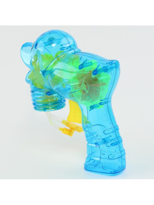 Генератор-пистолет мыльных пузырей Funny toys «Утка», прозрачный, МИКС
