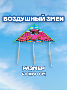 Воздушный змей «Сова», с леской