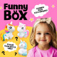 Игрушка - сюрприз Funny Box «Пони»: фигурка, радуга, наклейки, инструкция, МИКС