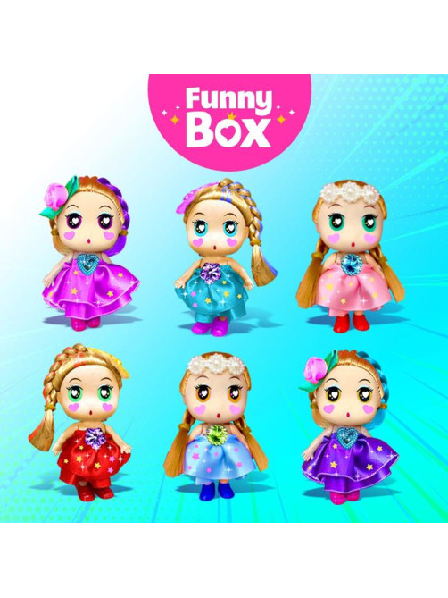 Игрушка - сюрприз Funny Box «Куколки-милашки», МИКС