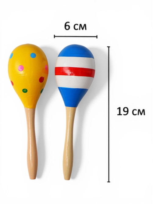 Игрушка музыкальная Маракас, МИКС
