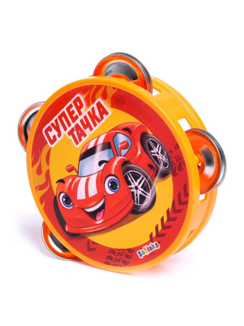 Музыкальная игрушка ZABIAKA «Бубен: Танцуй и пой», МИКС
