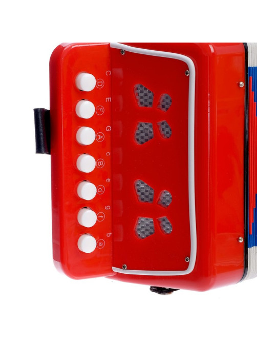 Музыкальная игрушка ZABIAKA «Гармонь», детская, красная