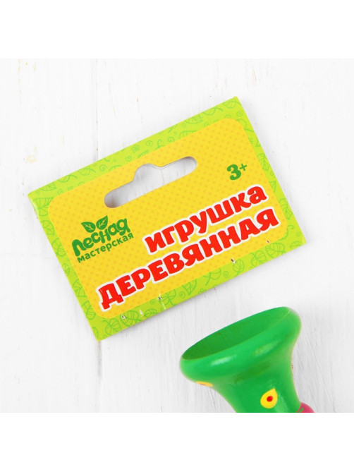 Музыкальная игрушка «Дудочка на веревочке», высокая, МИКС