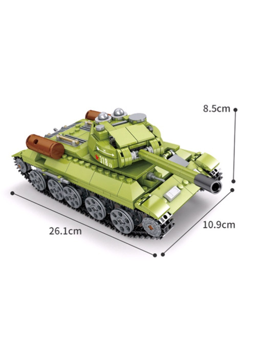 Конструктор UNICON «Танк Т-34», 578 деталей