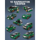 Конструктор машина 10 в 1 UNICON Mechanics, 195 деталей, 6+