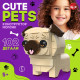Конструктор UNICON «Cute pets, Мопсик», 102 детали