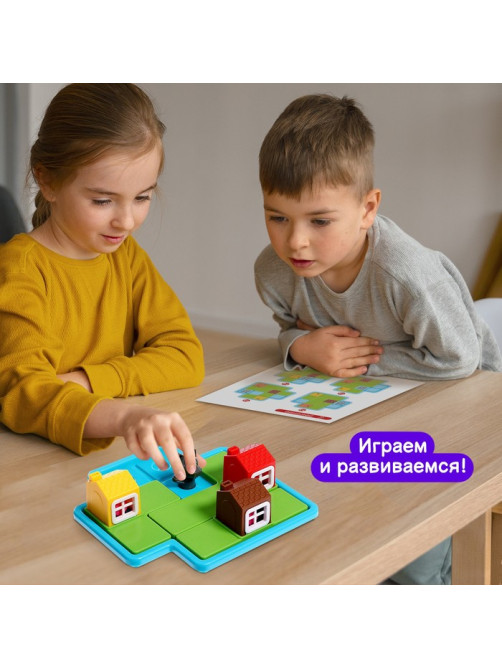 Настольная игра «Спрячь хрюшку», 1 игрок, 5+