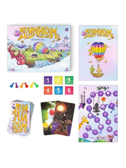 Настольная игра на ассоциации и воображение «Дримикум», 98 карт, 10+