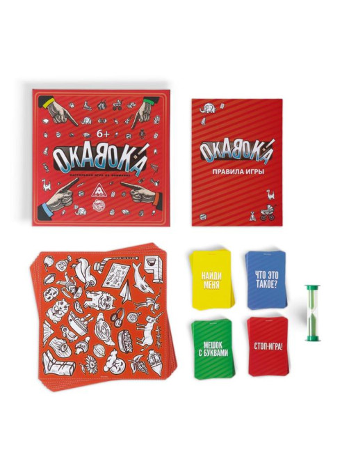 Настольная развивающая игра «ОКАВОКА», 90 карт, 6+