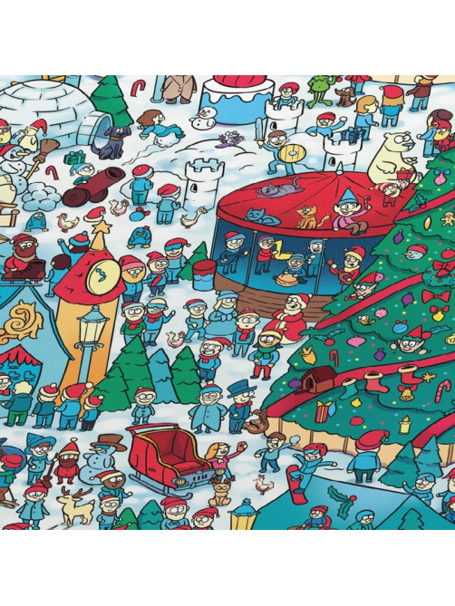Новогодняя настольная игра «Новый год: ОКАВОКА. Зимний город», 50 карт, 5+
