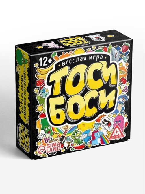 Настольная игра на реакцию и внимание «Тоси Боси», 55 карт, 12+