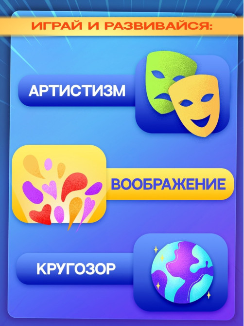 Настольная игра на угадывание слов «Кто же я», 2-4 игрока, 5+