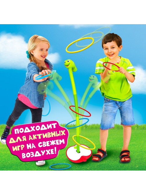 Настольная игра Лас Играс KIDS «Чокнутая змейка», 2-3 игрока, 3+