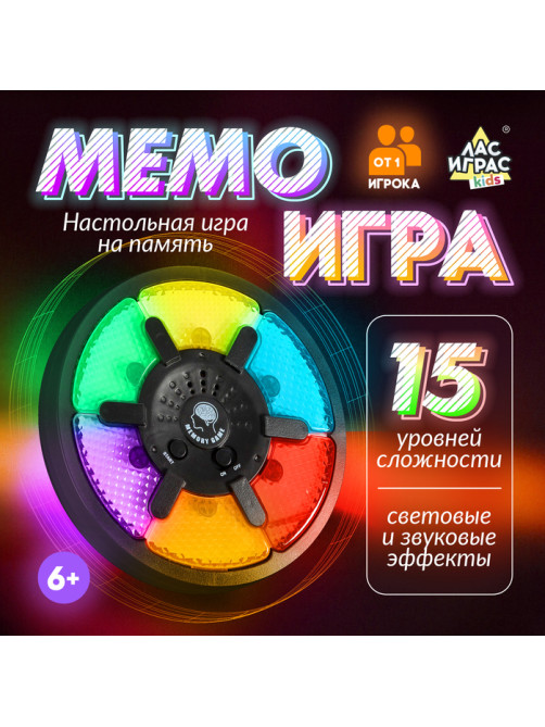 Настольная игра на память «Мемо-игра»