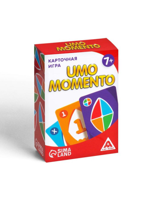 Настольная игра на реакцию и внимание «УМО моменто», 70 карт, 7+