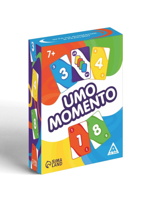 Настольная игра на реакцию и внимание «УМО моменто», 108 карт, 7+