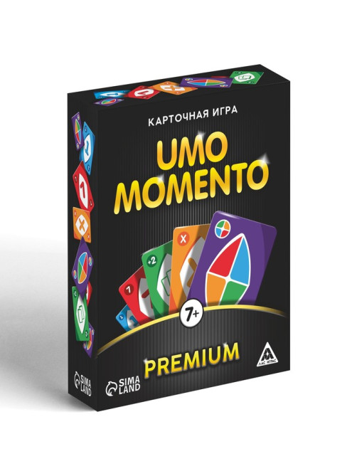 Настольная игра на реакцию и внимание «UMO momento. Premium», 70 карт, 7+