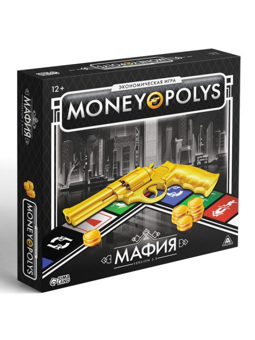 Настольная экономическая игра «MONEY POLYS. Мафия», 116 карт, 12+