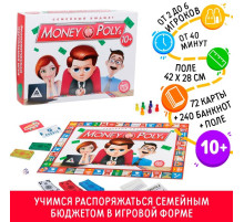 Настольная экономическая игра «MONEY POLYS. Семейный бюджет», 240 банкнот, 10+