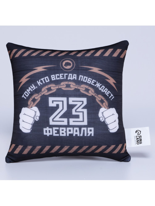 Подушка декоративная антистресс «23 февраля»