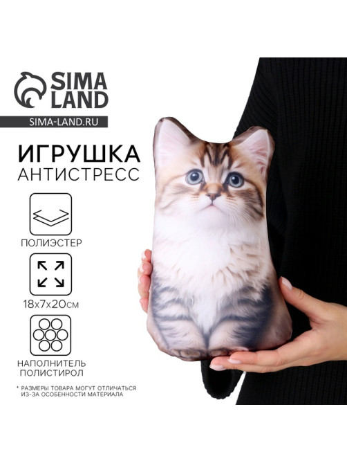 Антистресс игрушка «Котик Сибиряк»
