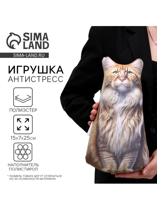 Антистресс игрушка, кот «Мейн-кун»