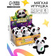 Мягкая игрушка Milo toys «Весёлая панда», 11 см