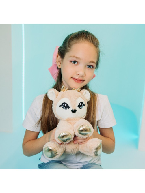 Мягкая игрушка Milo toys «Олень», 20×17 см