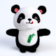 Мягкая игрушка Milo toys «Весёлая панда», 11 см