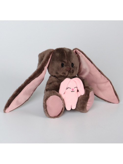 Мягкая игрушка «Li с зайцем», заяц, 25 см