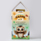 Мягкая игрушка Milo toys «1 сентября: Совушка с глобусом», серая