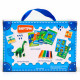 Набор в дорогу с мягкой игрушкой Milo toys «Динозавр», 8 предметов