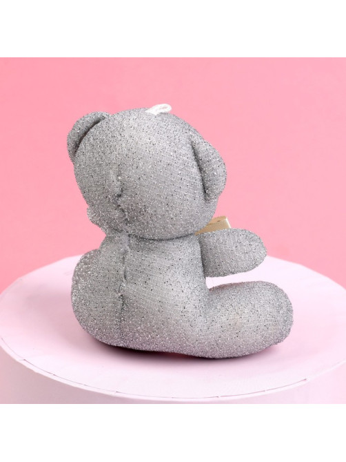 Мягкая игрушка Milo toys «В моём сердце только ты», медведь, МИКС
