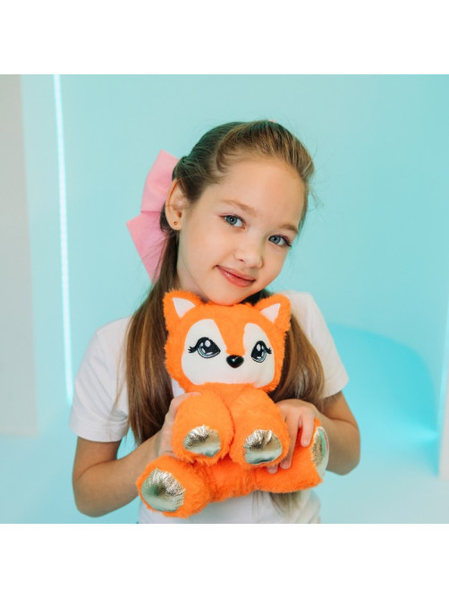 Мягкая игрушка Milo toys «Лиса», 20×17 см